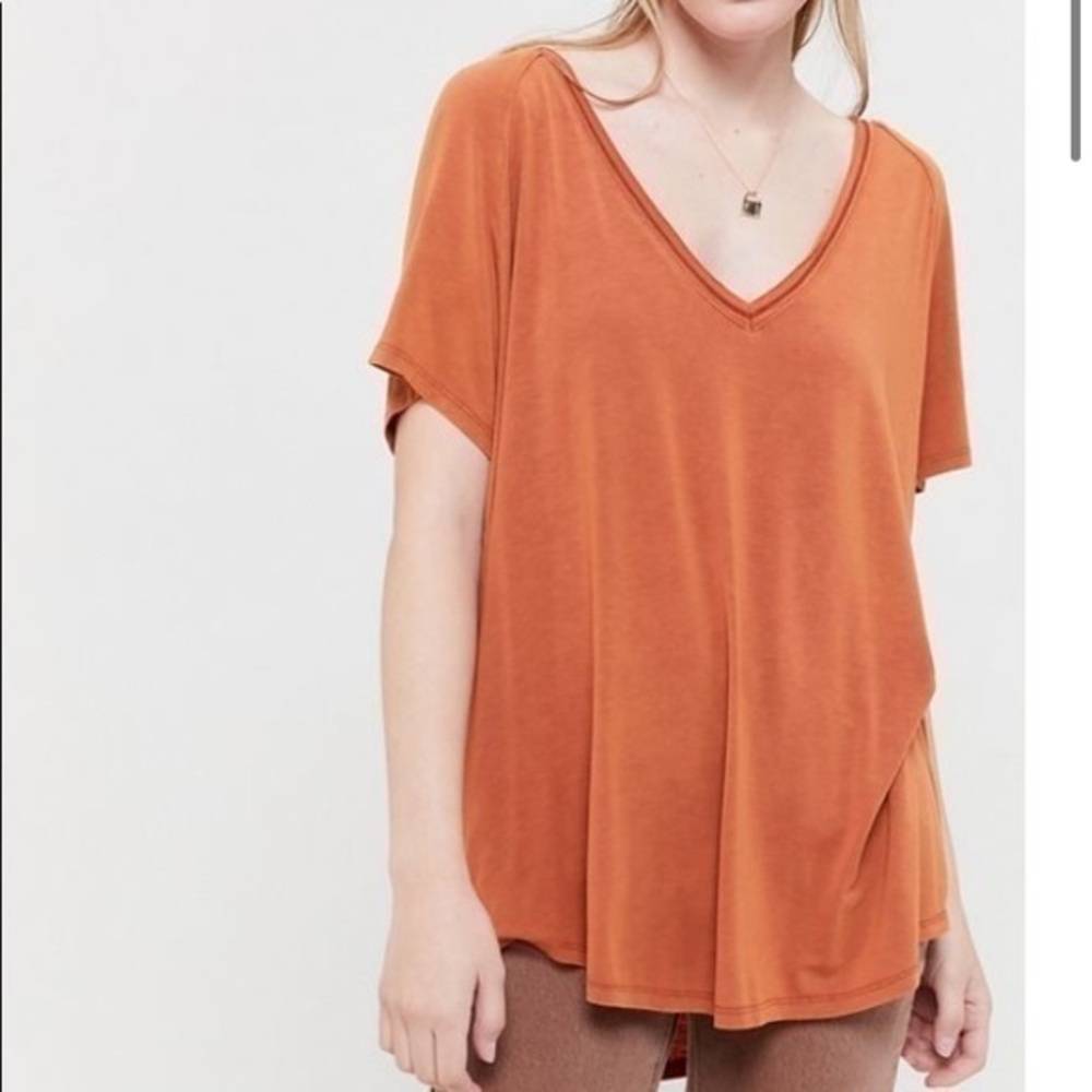 Rusty orange Urban outfitters shirt